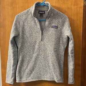 Patagonia Women’s 1/2 Zip-Up Better Sweater in Heather Gray